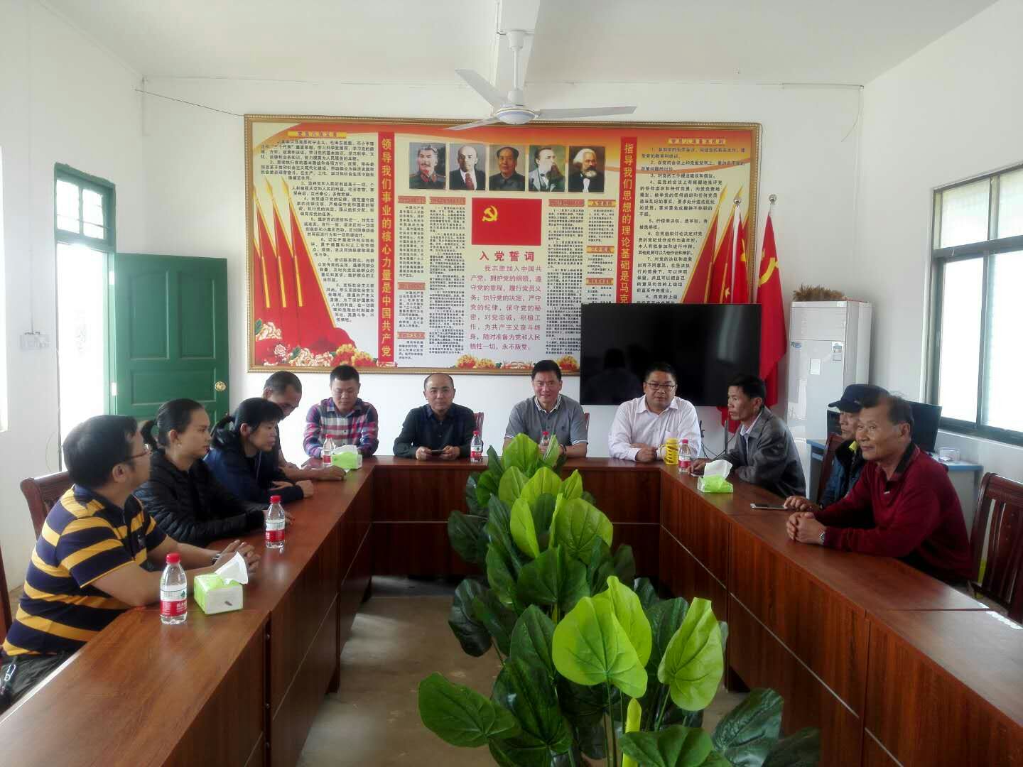 企水镇镇长候选人邓广杰同志到省定贫困村调研-雷州市人民政府网站