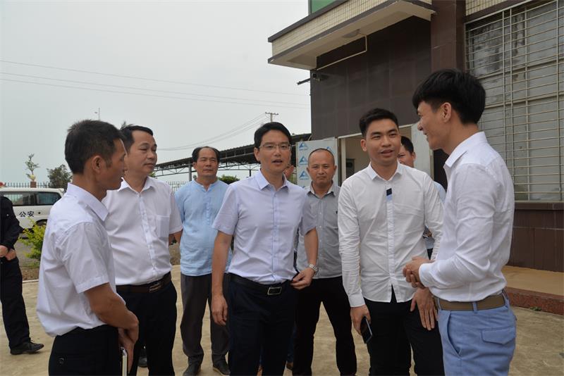 市委副书记,代市长黄廉东率队深入调研