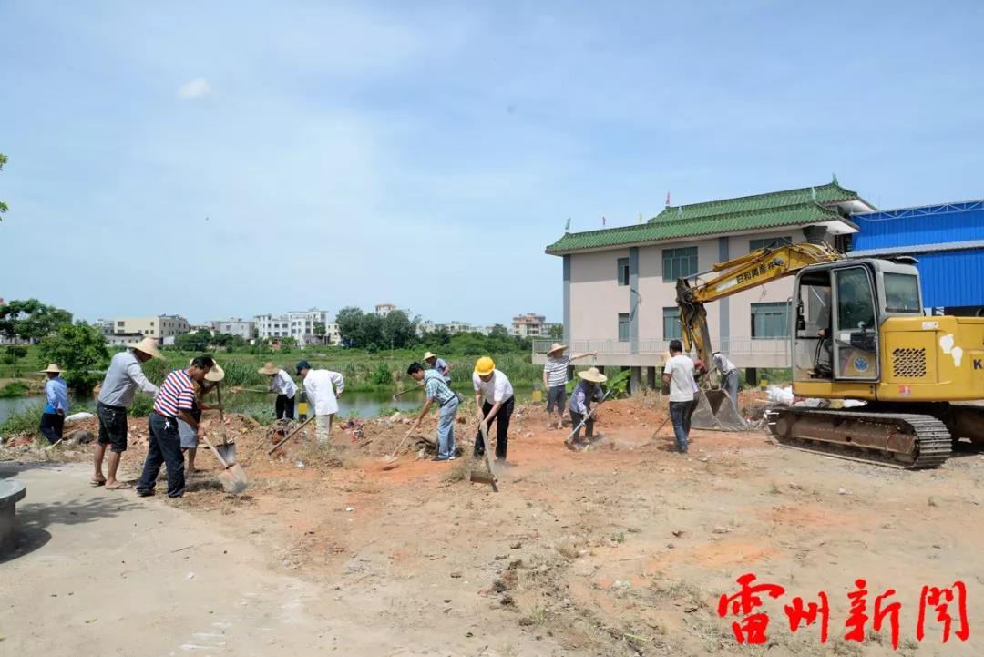 白沙镇全域推进农村人居环境整治-雷州市人民政府网站