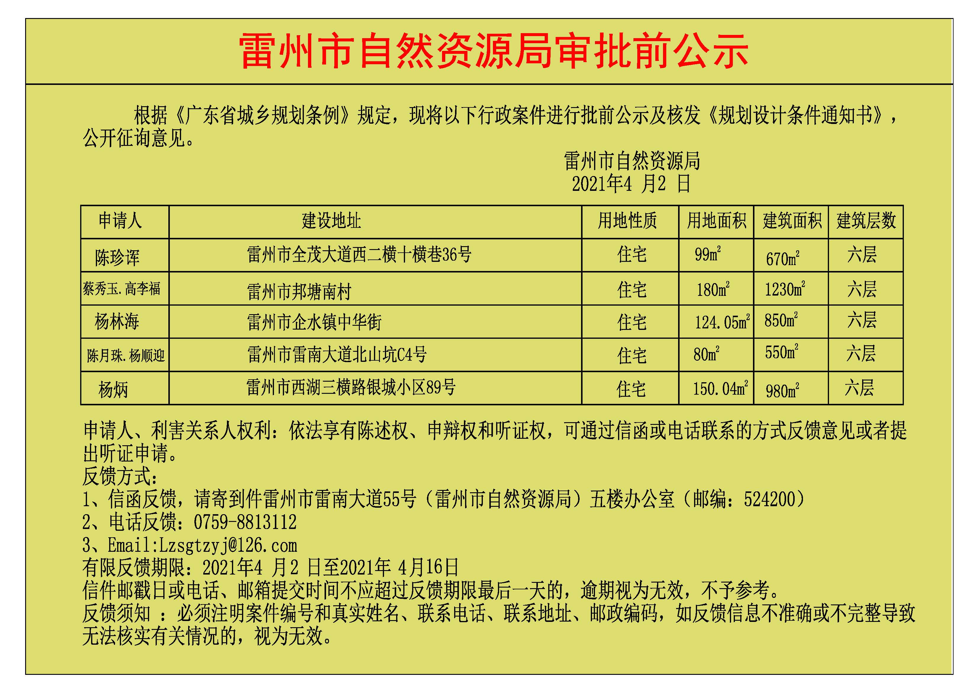 关于陈珍诨.蔡秀玉.高李福.杨林海.陈月珠.杨顺迎.杨炳批前公示及核发《规划设计条件通知书》.jpg