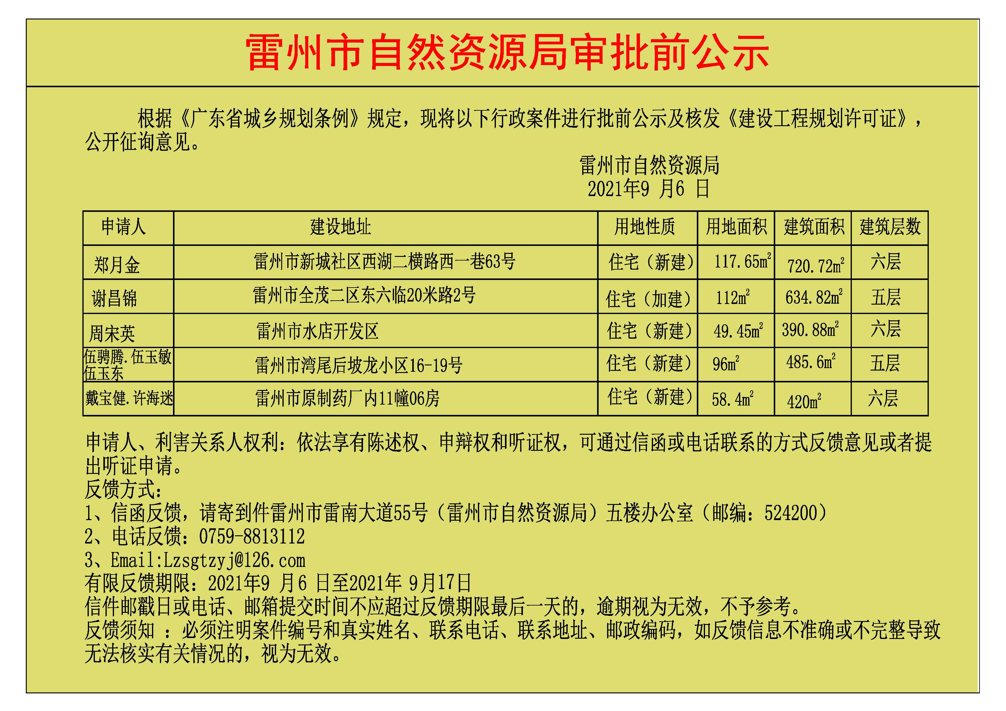 关于核发郑月金.谢昌锦.周宋英.伍骋腾.伍玉敏.伍玉东.戴宝健.许海迷《建设工程规划许可证》的公示.jpg