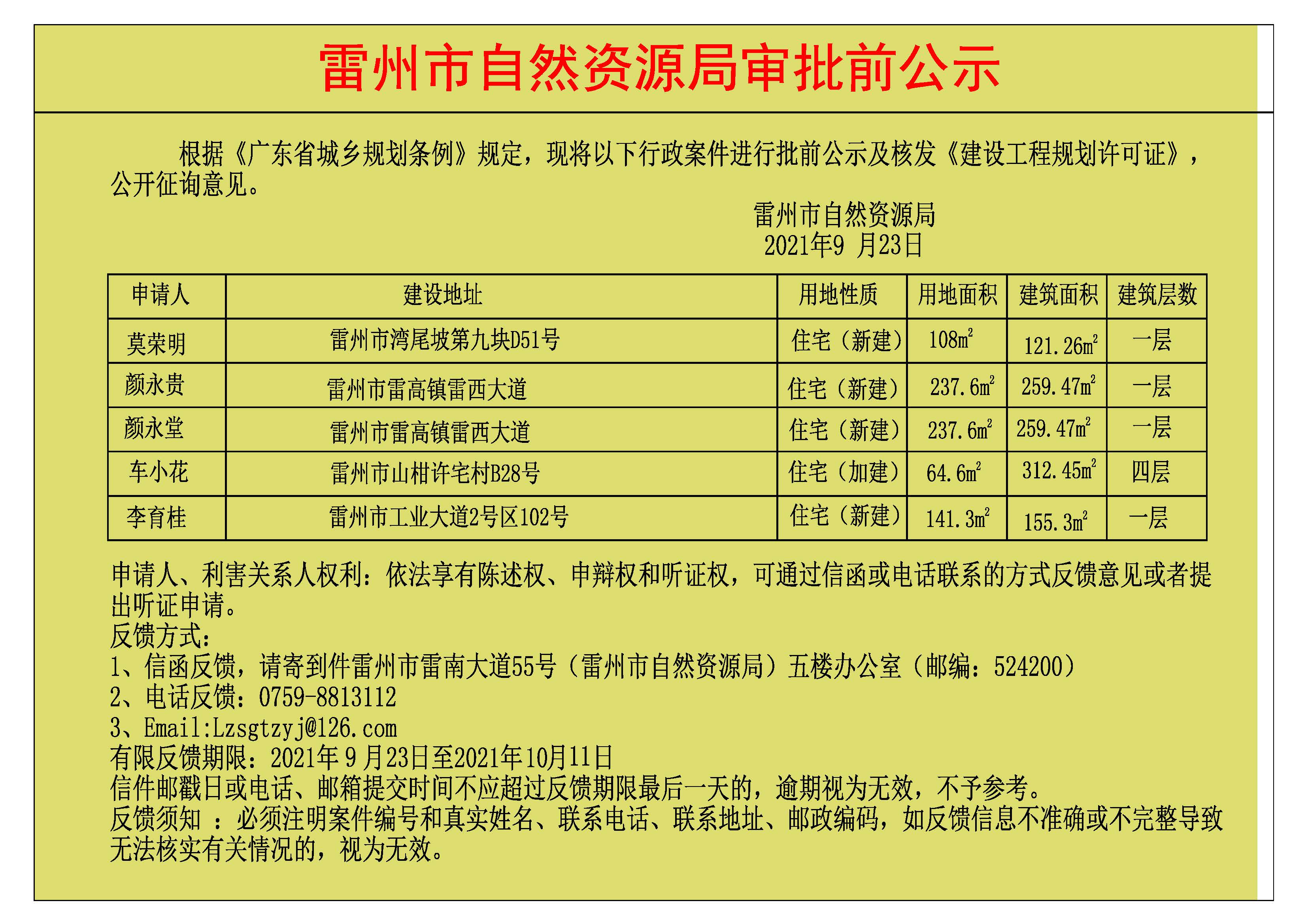 关于核发莫荣明.颜永贵.颜永堂.车小花.李育桂《建设工程规划许可证》的公示.jpg