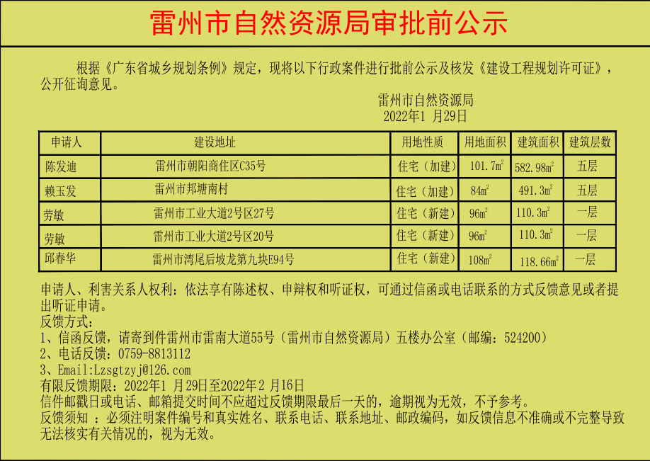 关于核发陈发迪.赖玉发.劳敏.劳敏.邱春华《建设工程规划许可证》的公示.jpg