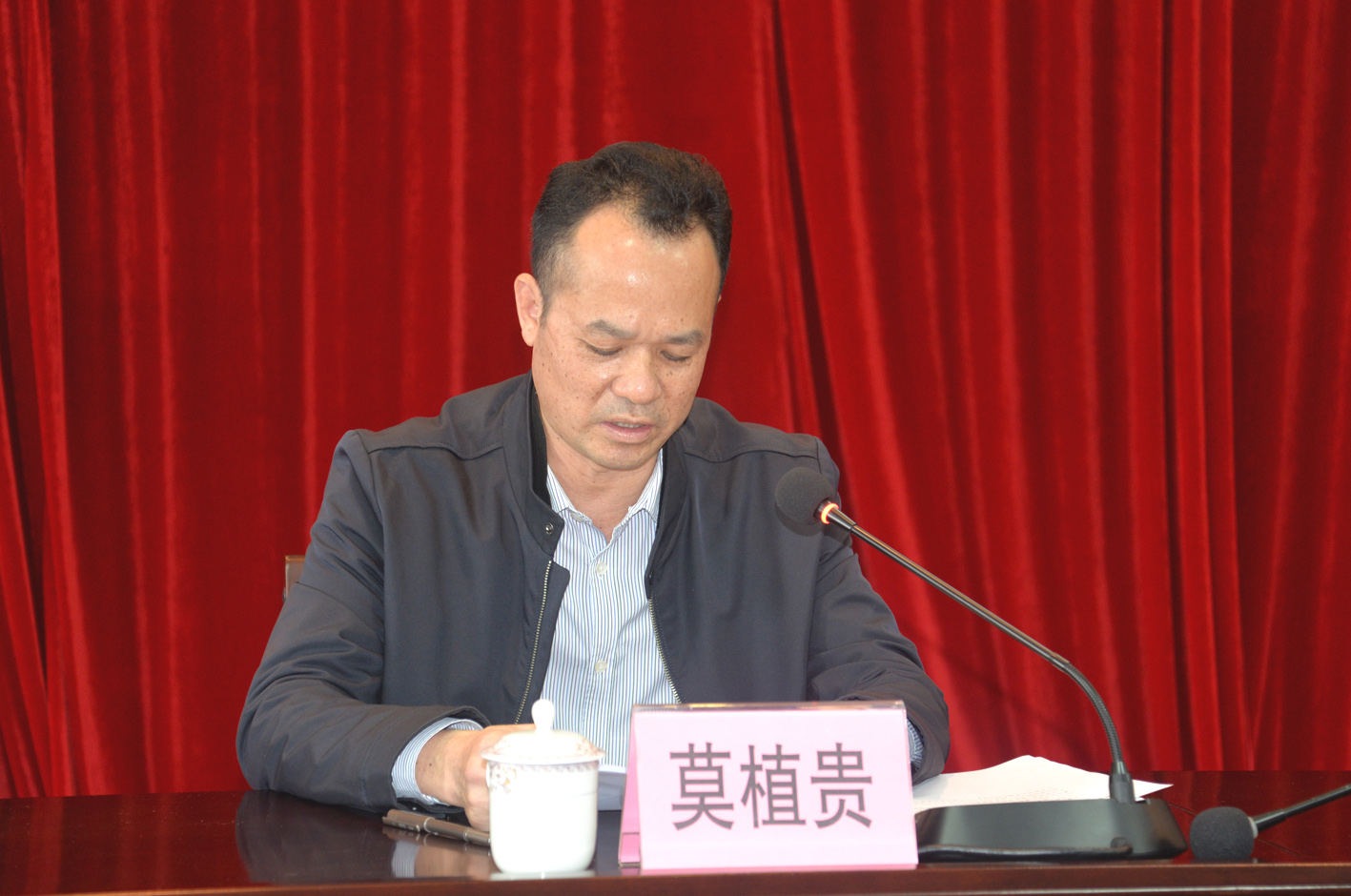 市委常委、组织部部长莫植贵在会上.JPG