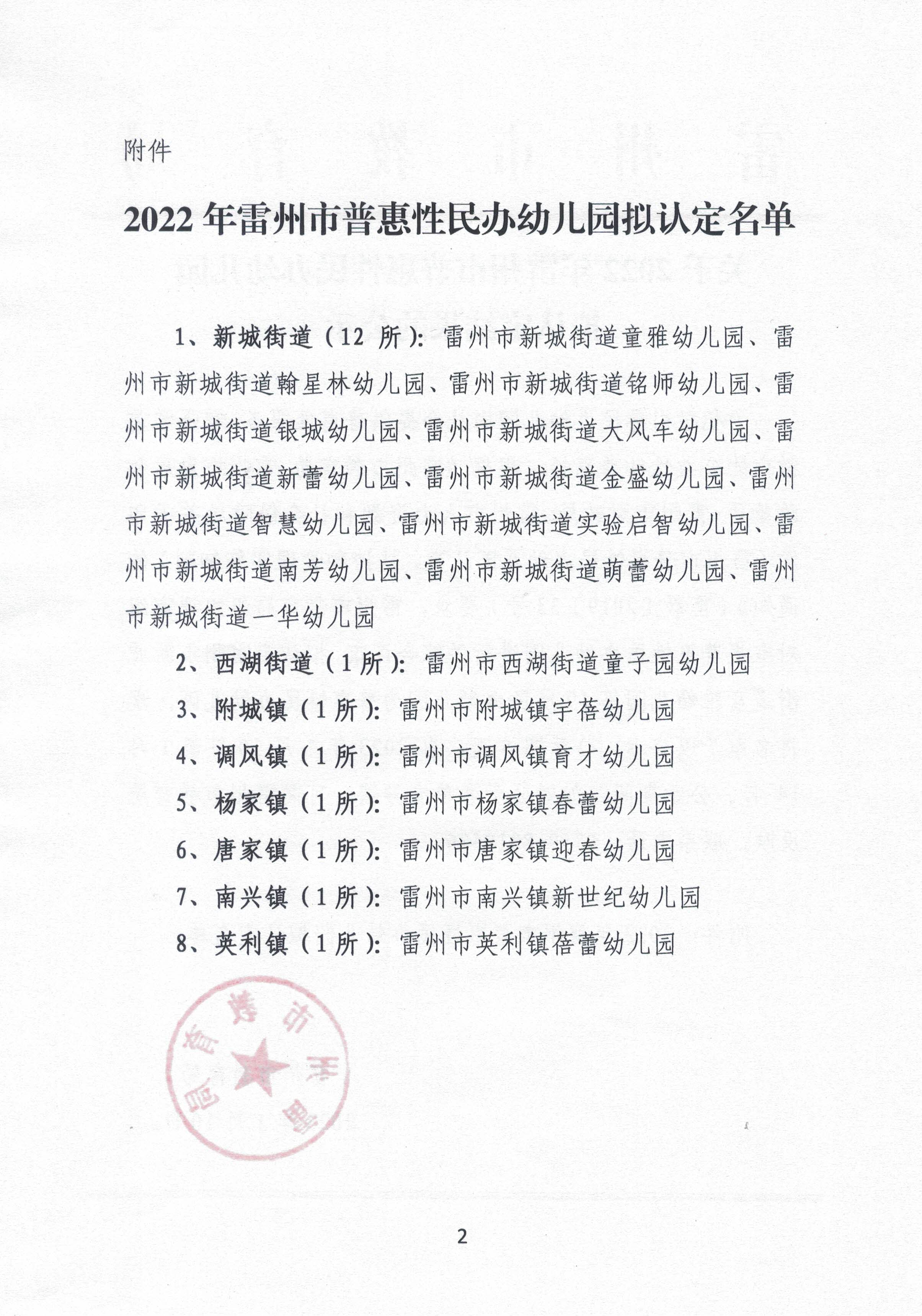 关于2022年雷州市普惠性民办幼儿园拟认定结果的公示_0001.jpg