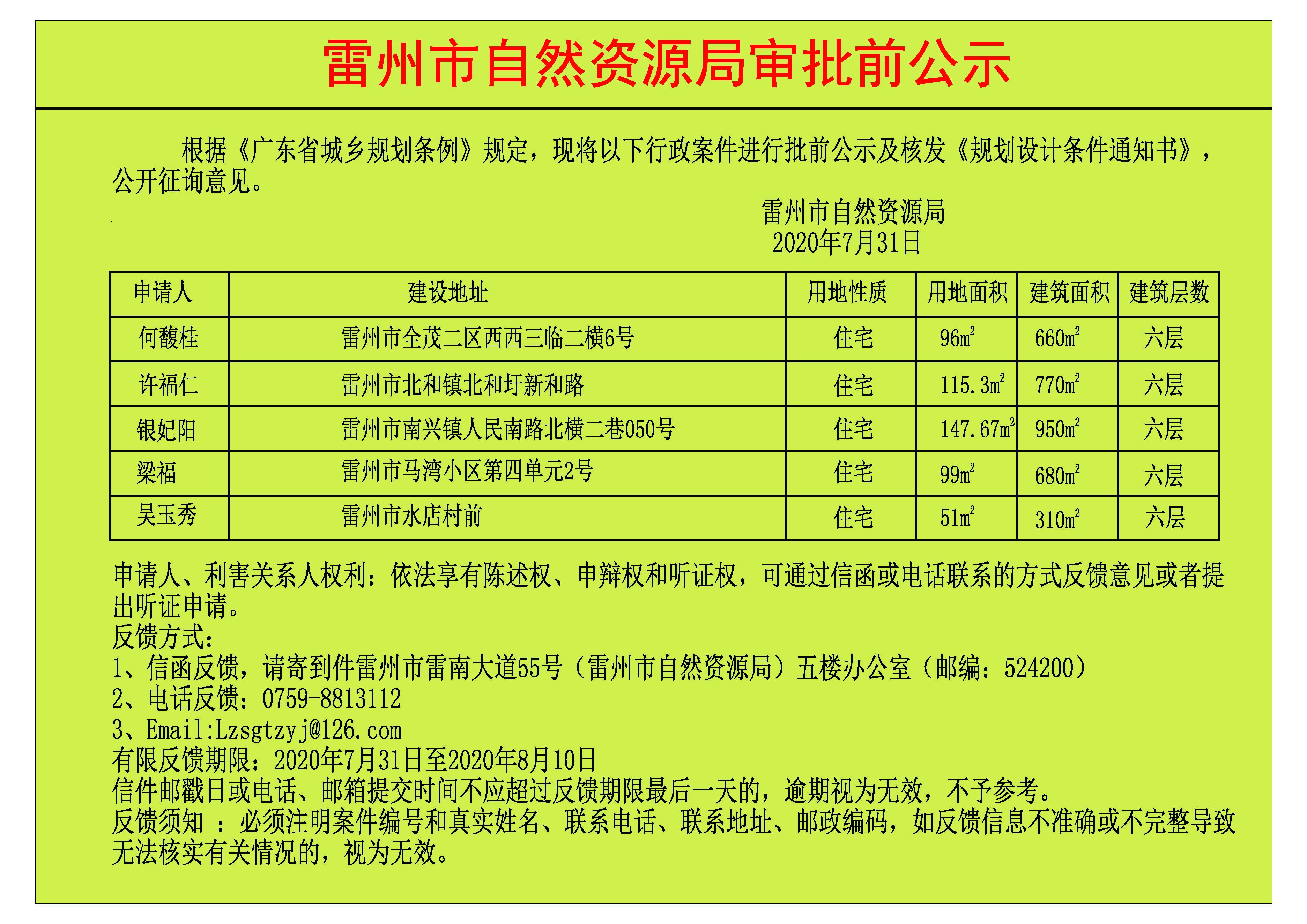 关于核发《规划设计条件通知书》审批前公示（何馥桂等）.jpg