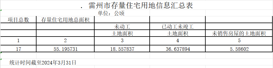 雷州市存量住宅用地信息汇总表.png