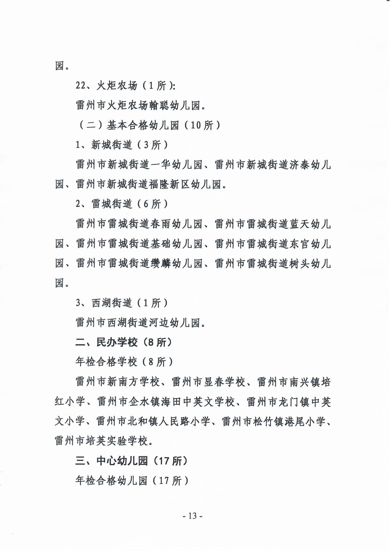 关于2019年雷州市民办学校（幼儿园）年检结果的通报-12.jpg