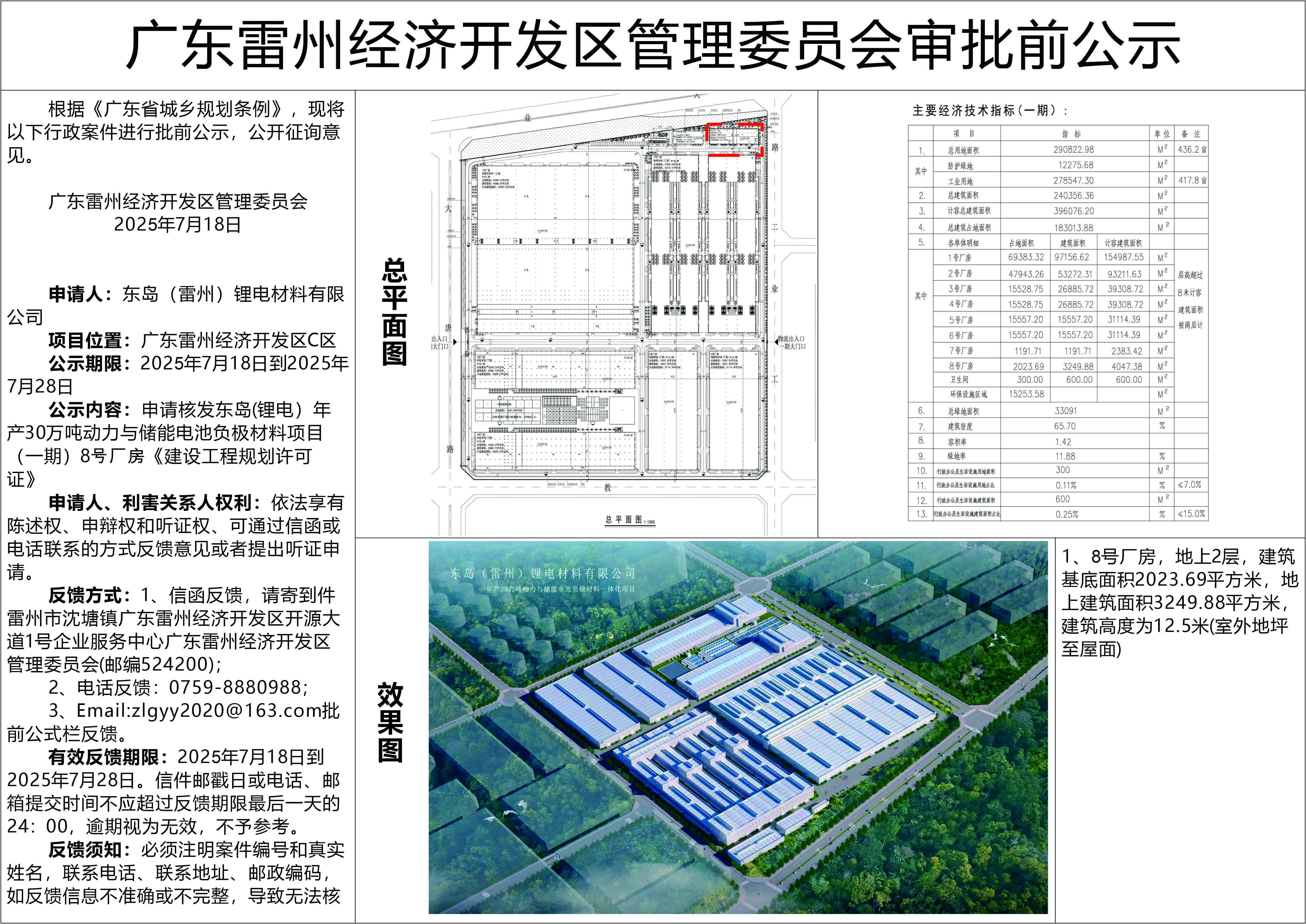 申请核发东岛(锂电）年产30万吨动力与储能电池负极材料项目（一期）《建设工程规划许可证》20250718.jpg