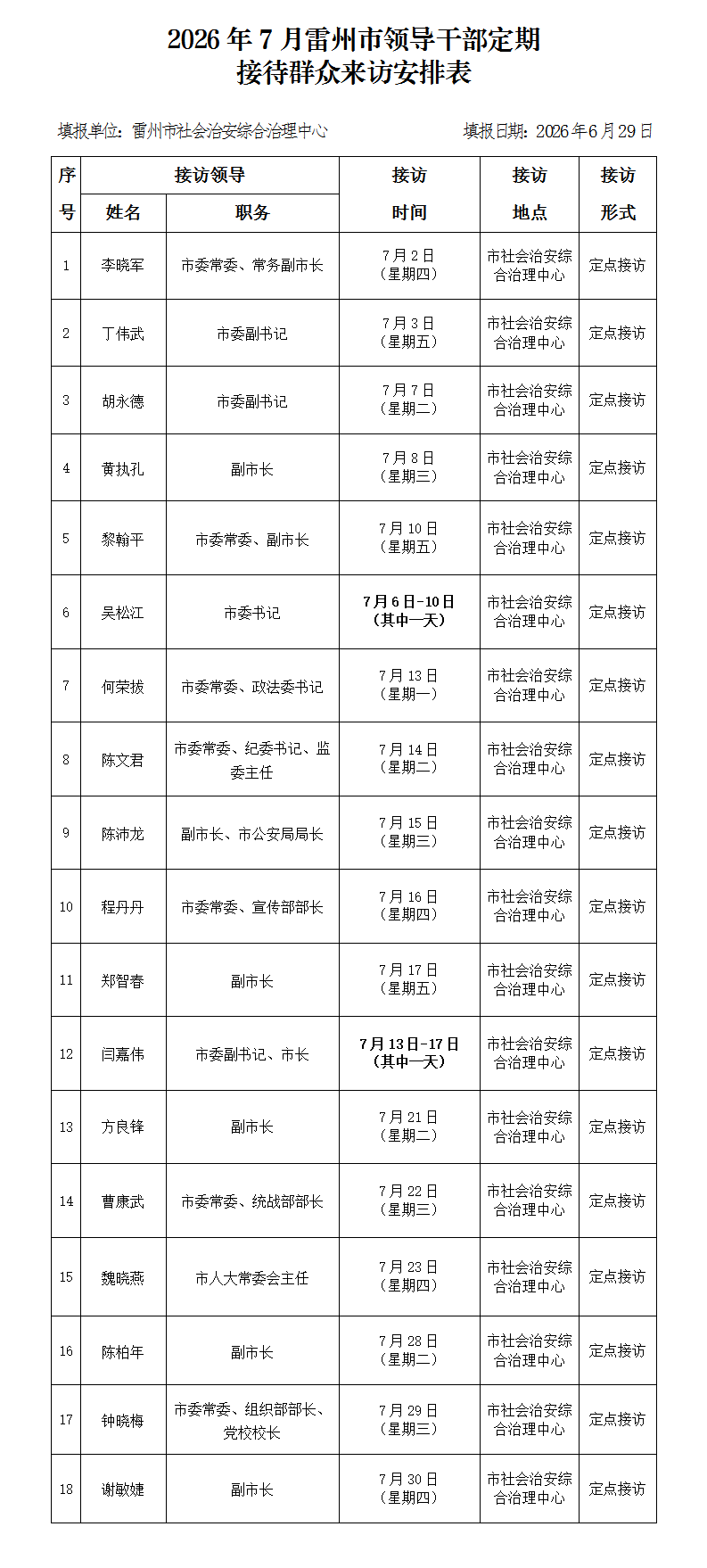 2026年7月雷州市领导干部定期接访表.png