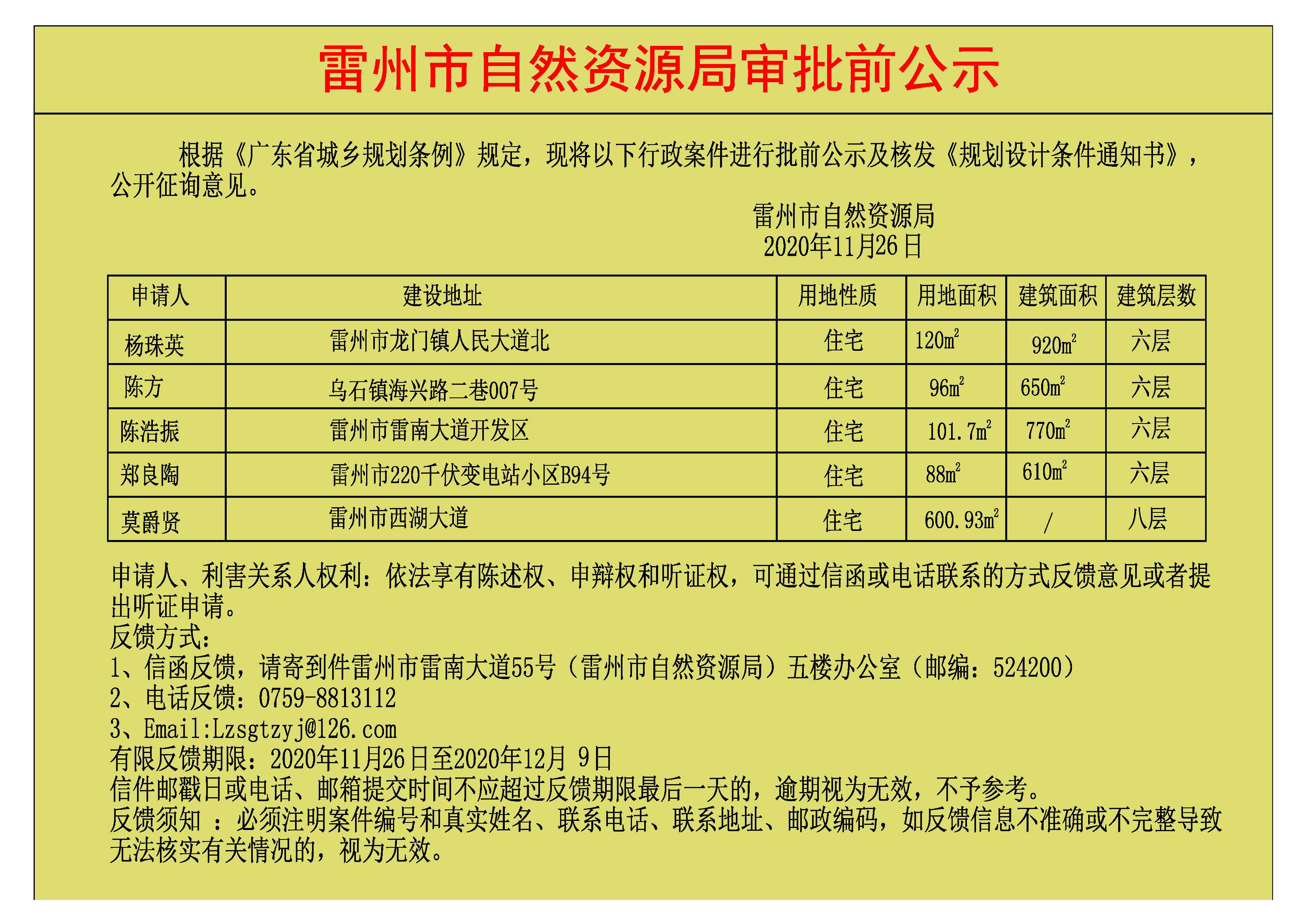 关于杨珠英.陈方.陈浩振.郑良陶.莫爵贤批前公示及核发《规划设计条件通知书》.jpg